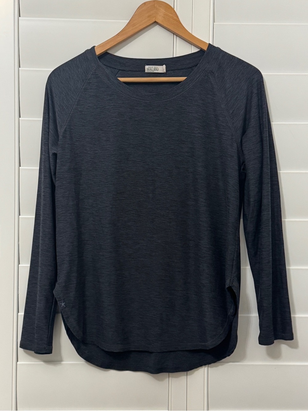 Barefoot Dreams Malibu Collection Butterchic Knit Long Sleeve Top Size Small